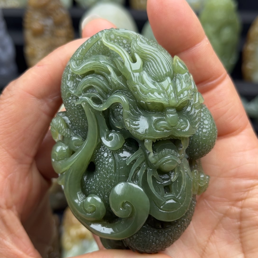 和田玉把件未镶嵌