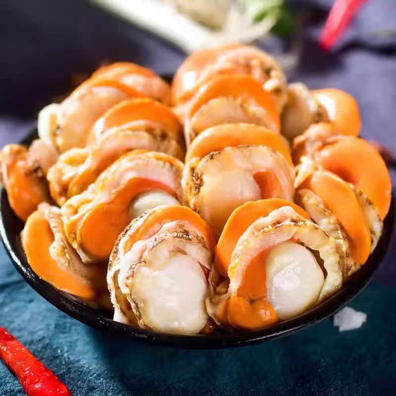 200g*3袋-顺/京冷链-带膏栉孔扇贝肉半成品【日期到2025年11月8日】