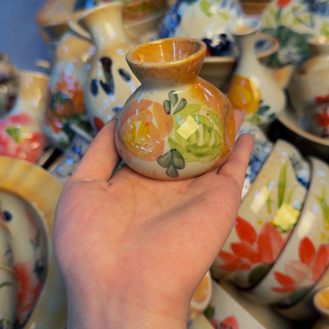 瓷片景德镇陶瓷手工手绘