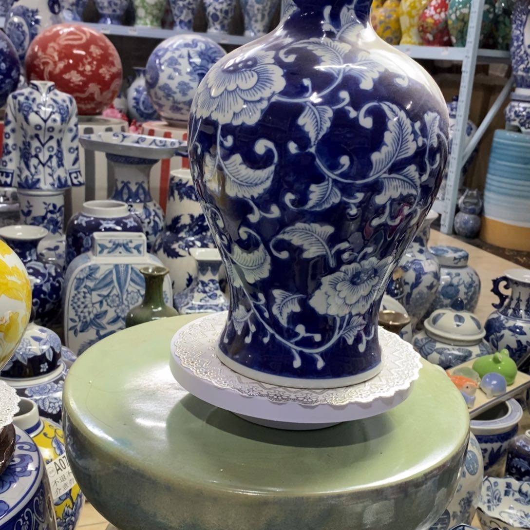 瓶花瓶高度31，微瑕……