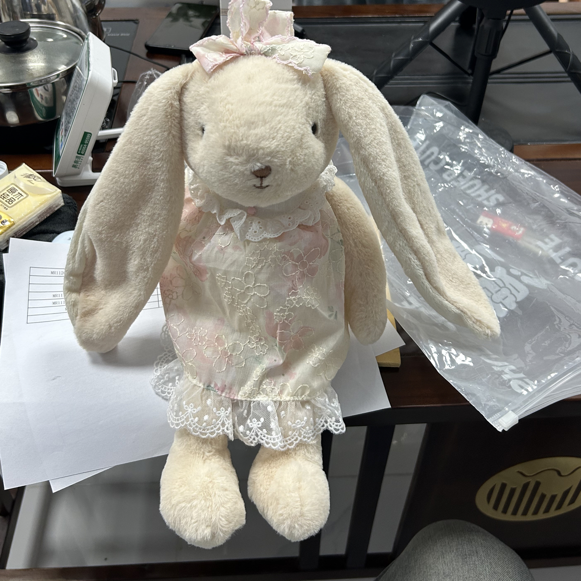 兔子毛绒公仔原创手工玩偶送女友礼物抱枕
