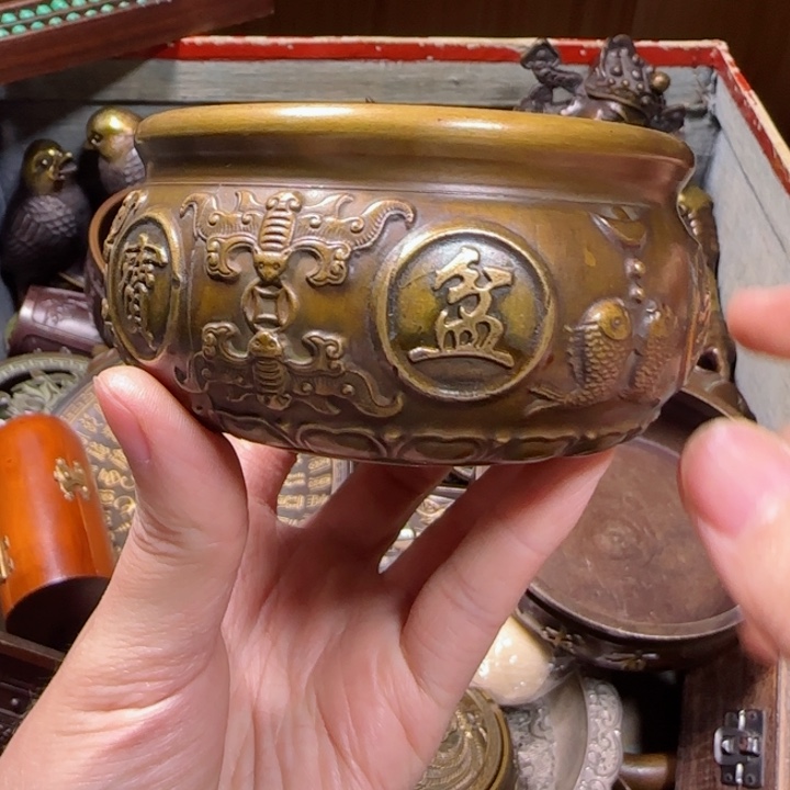 铜器把玩摆件链接