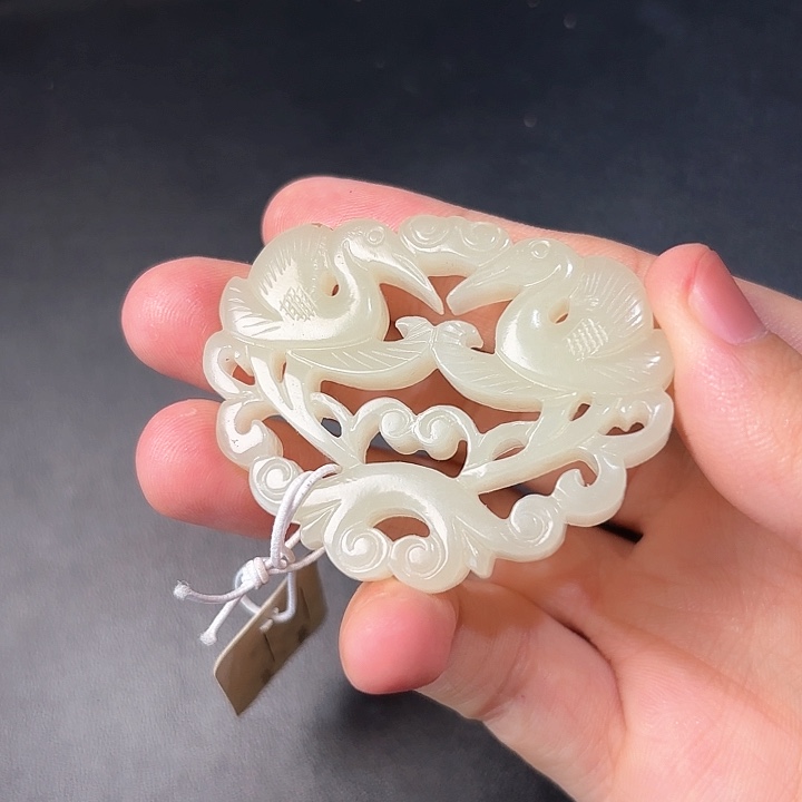 和田玉挂件未镶嵌夜**风