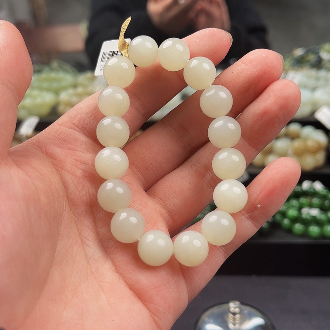 未镶嵌和田玉手串