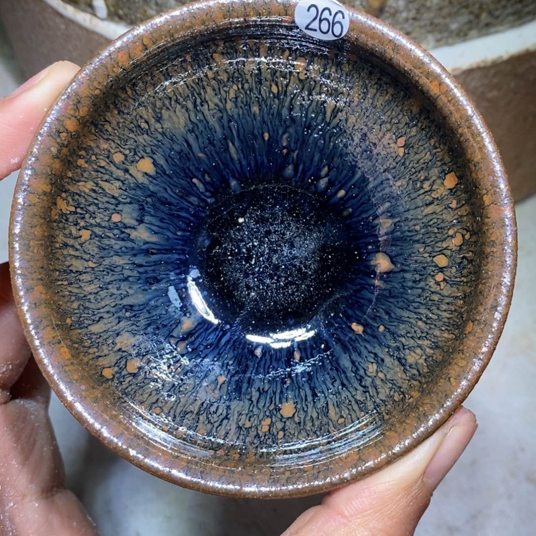 茶盏龙窑柴烧开窑268