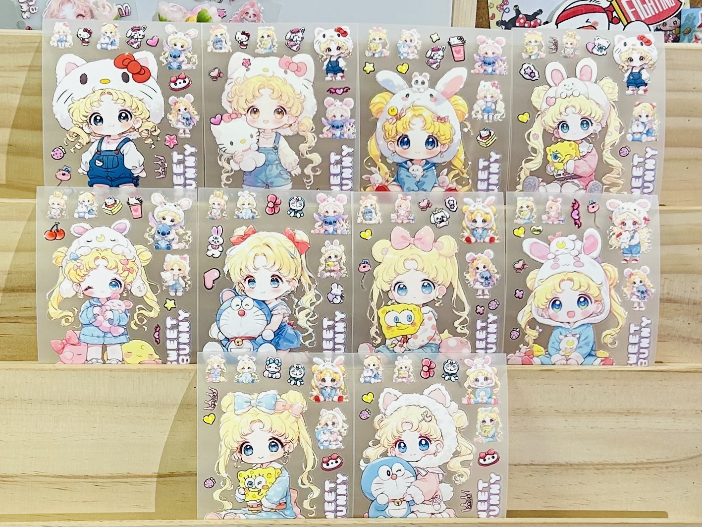 今日上新【各类IP独家浮雕贴纸】5D浮雕贴纸 防水防油