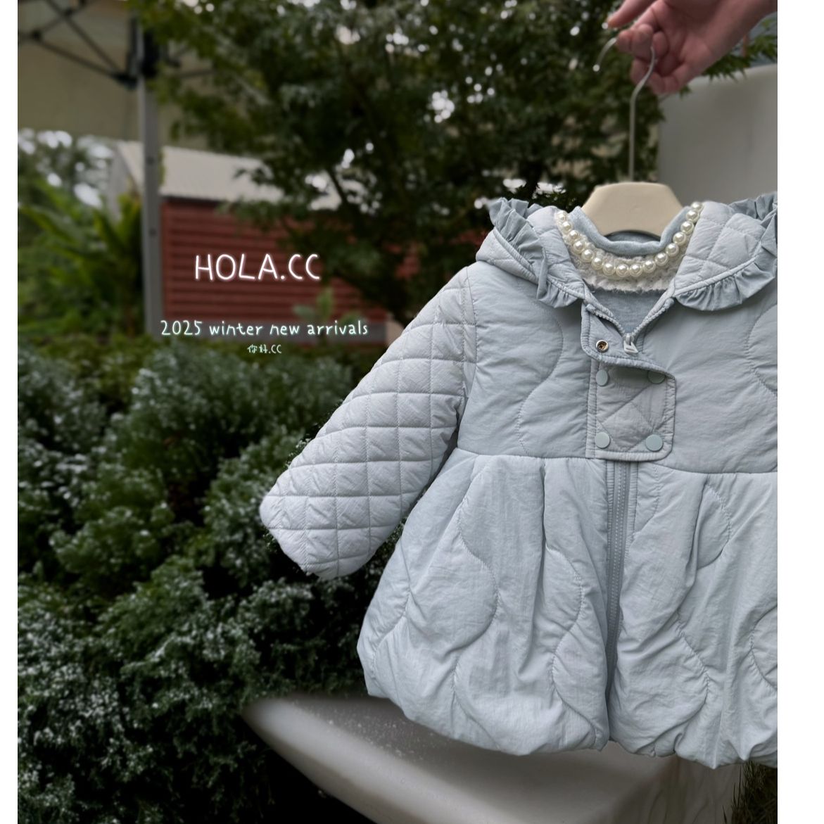 HOLA.CC·25冬~拼接连帽外套6643（童装汉服）