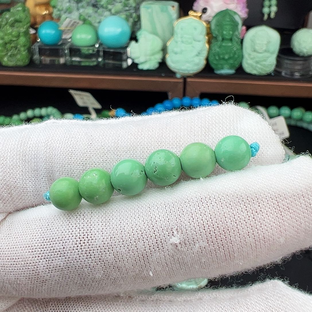 绿松石未镶嵌绿松石主播璐璐