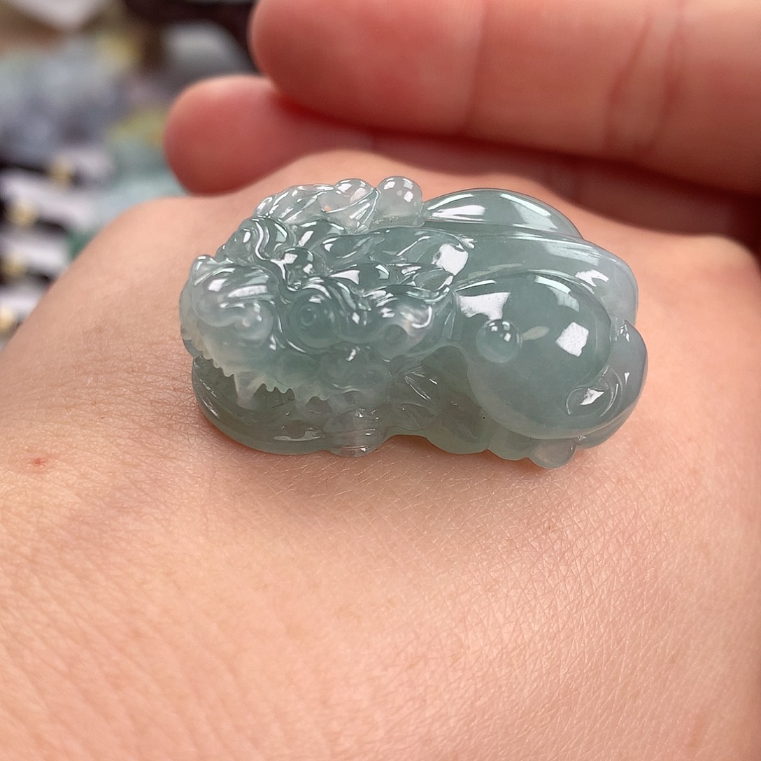 【闪购商品】翡翠颈饰未镶嵌翡翠貔貅