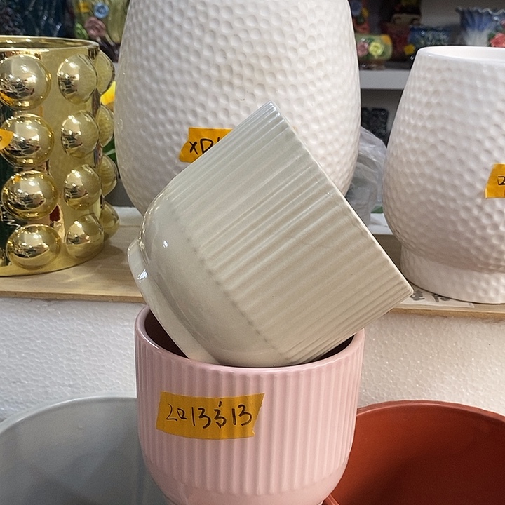 陶摆件陶盆有孔 瑕疵介意勿拍