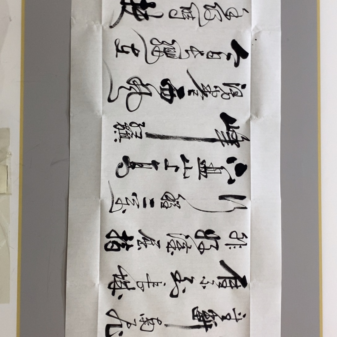 杜胜轩老师现场书写✍️