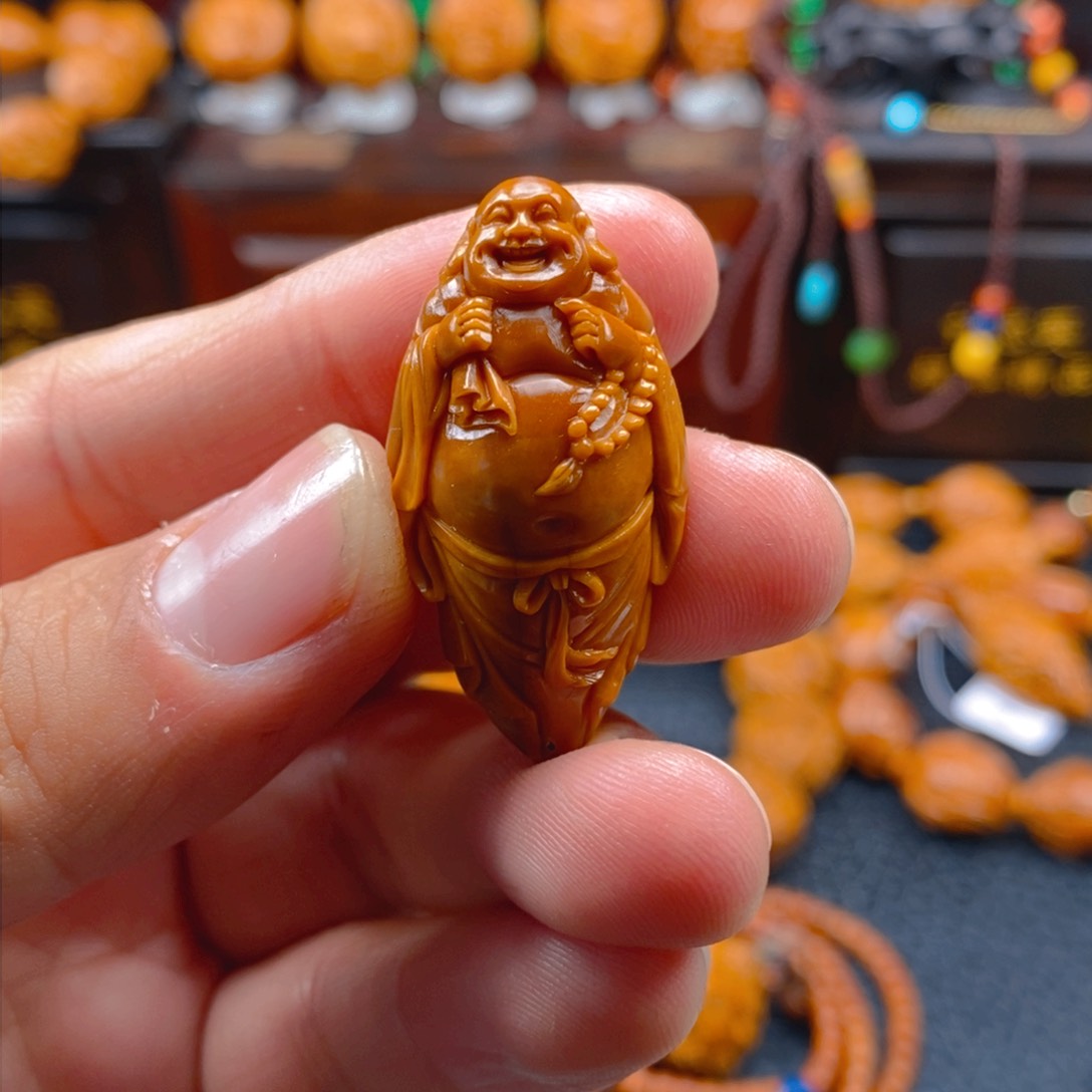 橄榄核手串/手链许静健2.0布袋米勒