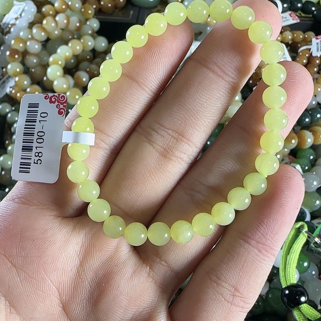 和田玉手链未镶嵌51