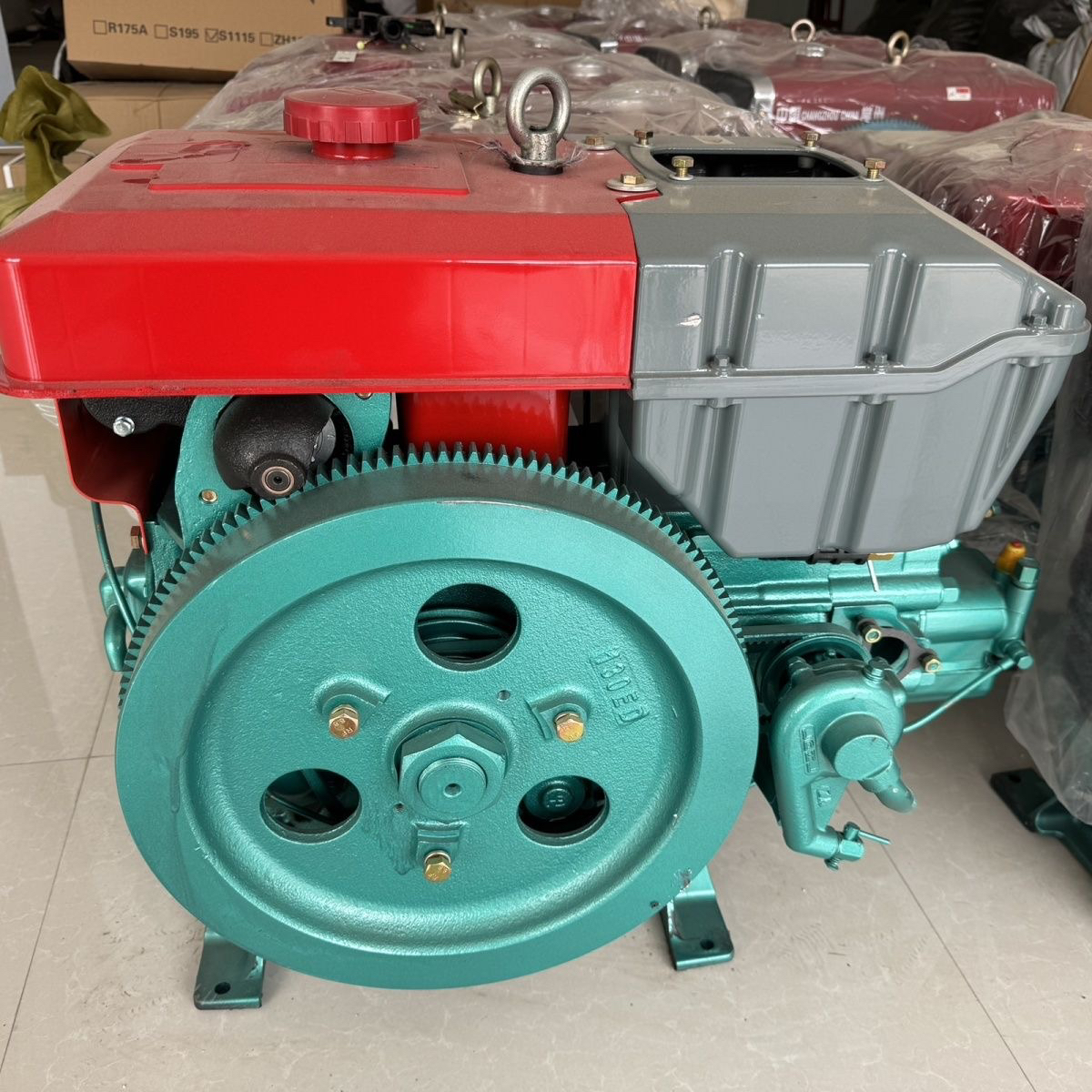 莱动27马力莱动KM138柴油机总成电启动发物流到县