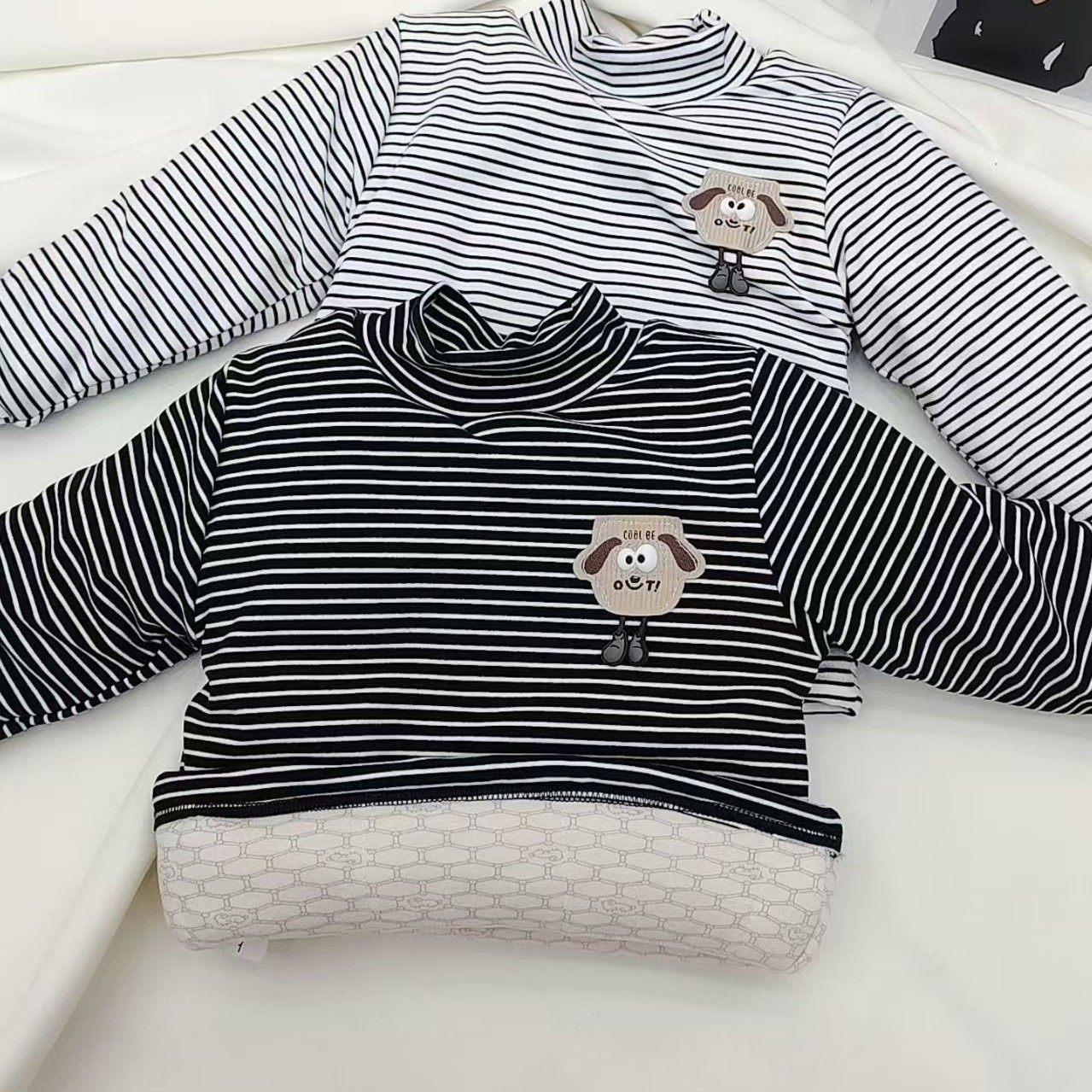 秋冬加绒打底长袖