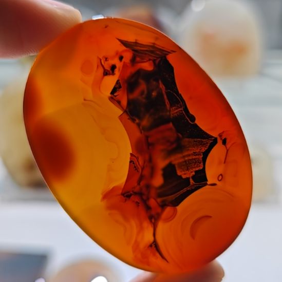 玛瑙/玉髓未镶嵌吊坠(不含链)67号