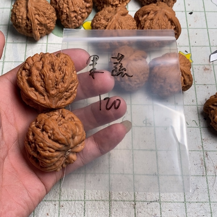 果***蔬把件文玩核桃核桃