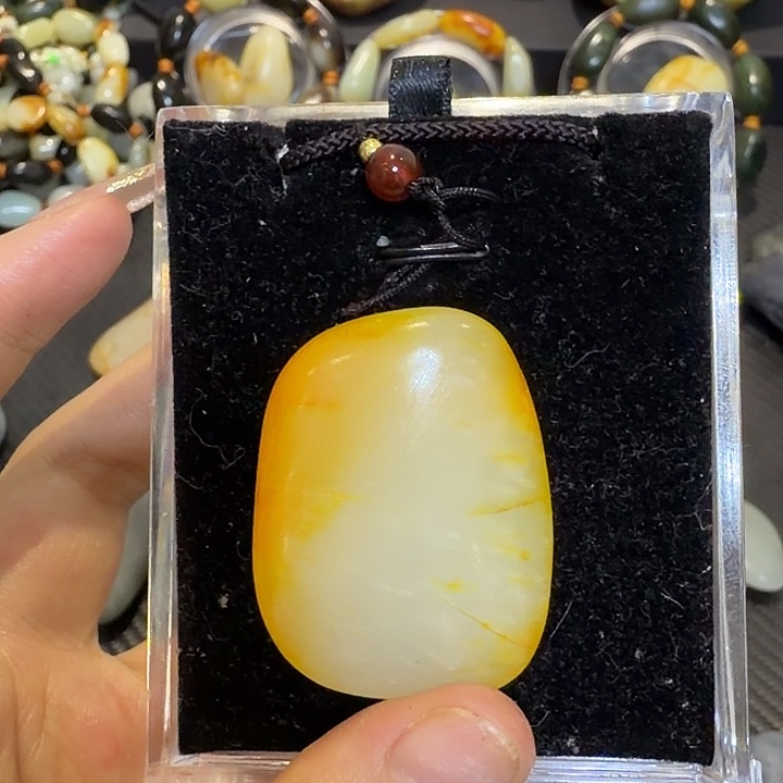 和田玉未镶嵌挂件16