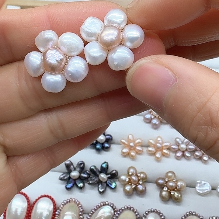 淡水珍珠珍珠银S925镶嵌