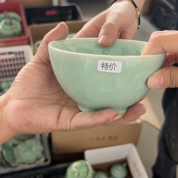 小米茶器龙泉青瓷
