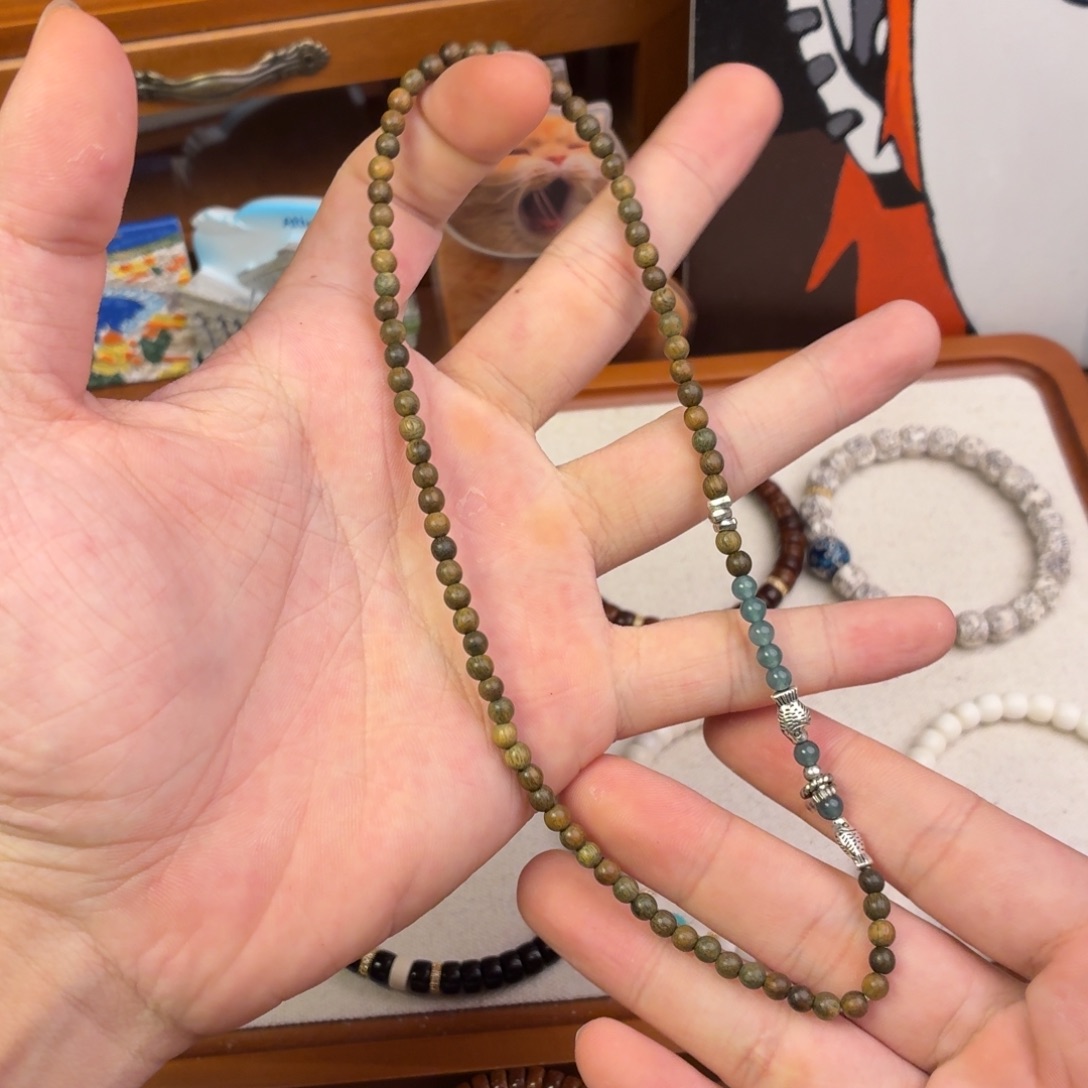 维腊木（绿檀）手串/手链