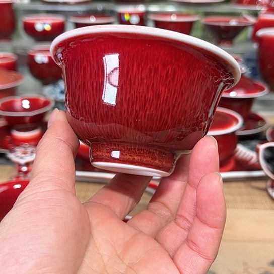 景德镇红马坊压手杯