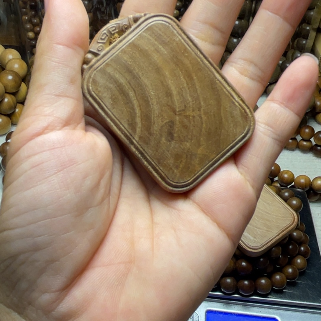 檀香木无事牌正区老山檀香461