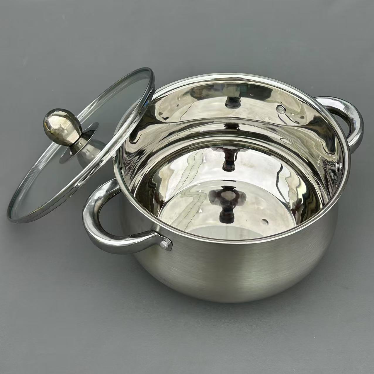 20cm不锈钢加深双耳汤锅1个家用厨房必备轻奢现代【汤家限定】