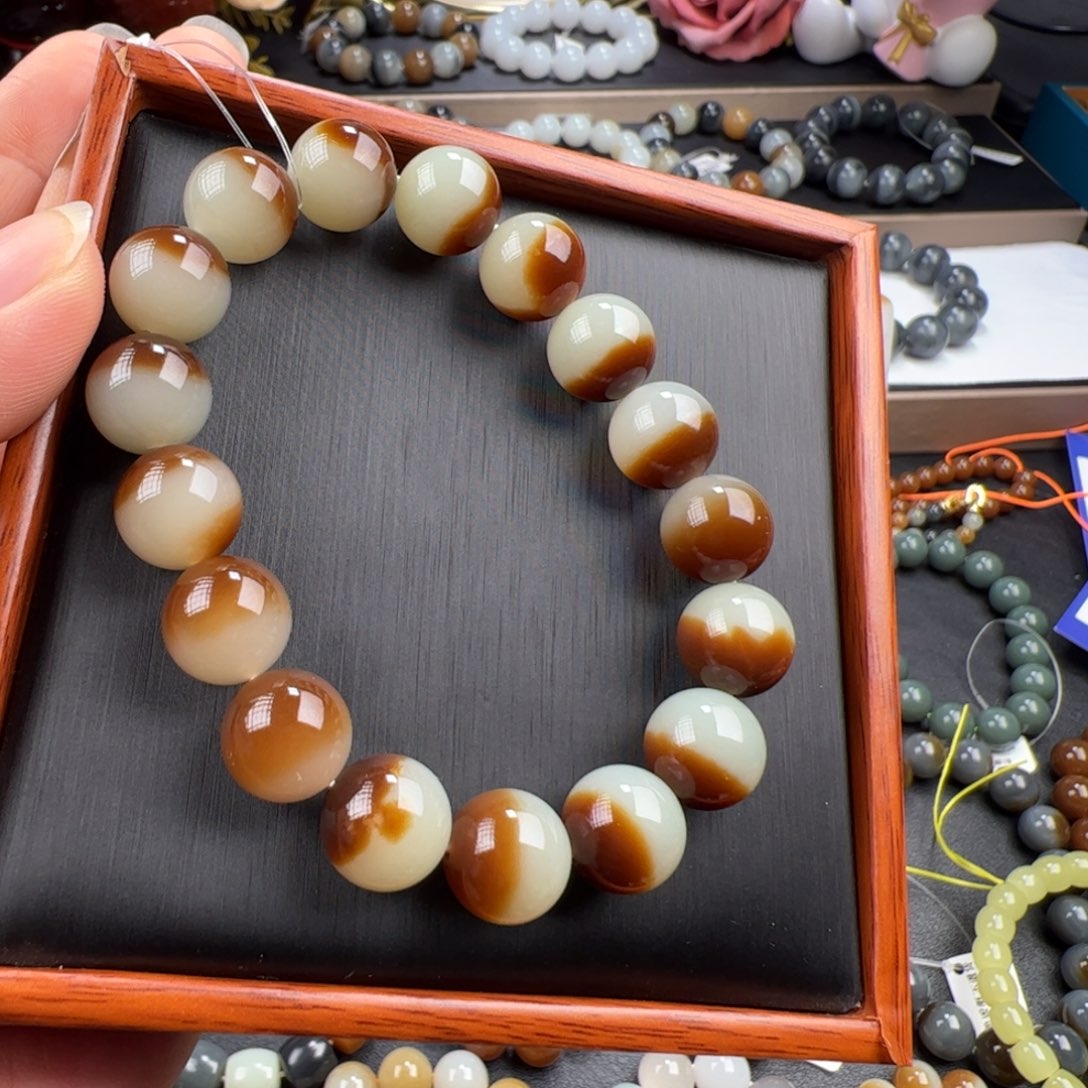 和田玉手链未镶嵌