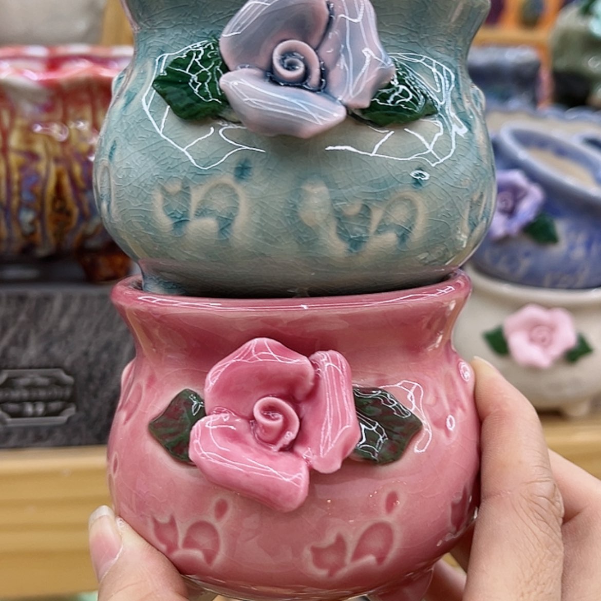 【闪购商品】陶瓷花盆