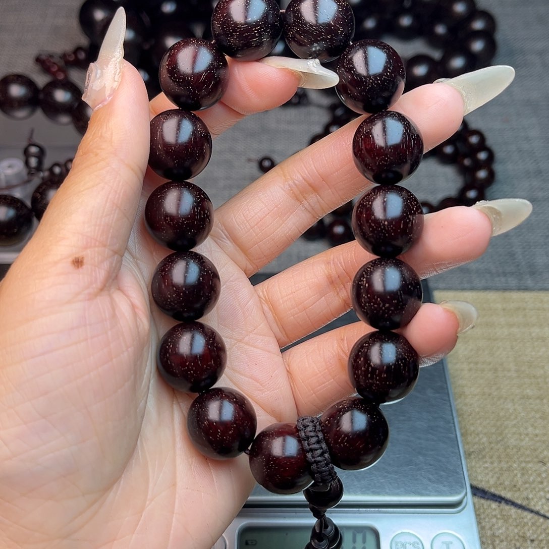 檀香紫檀（小叶紫檀）雨*1.5x15满天星