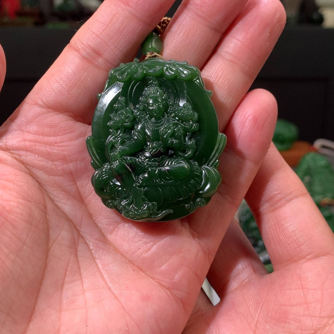 和田玉挂件未镶嵌