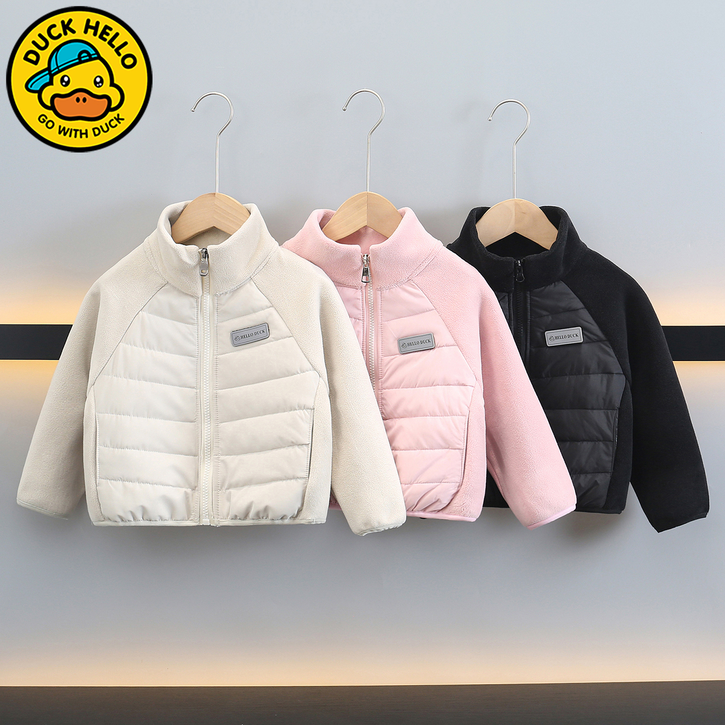 内外双穿【校服神器】儿童内胆外套男女童棉袄秋冬季棉衣外套中小童