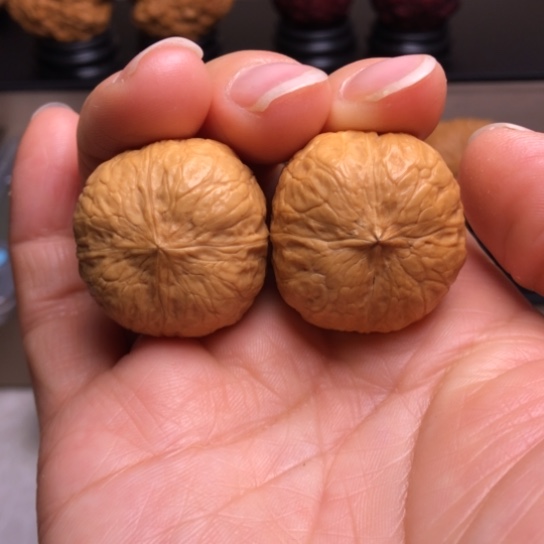 文玩核桃把件四楞17