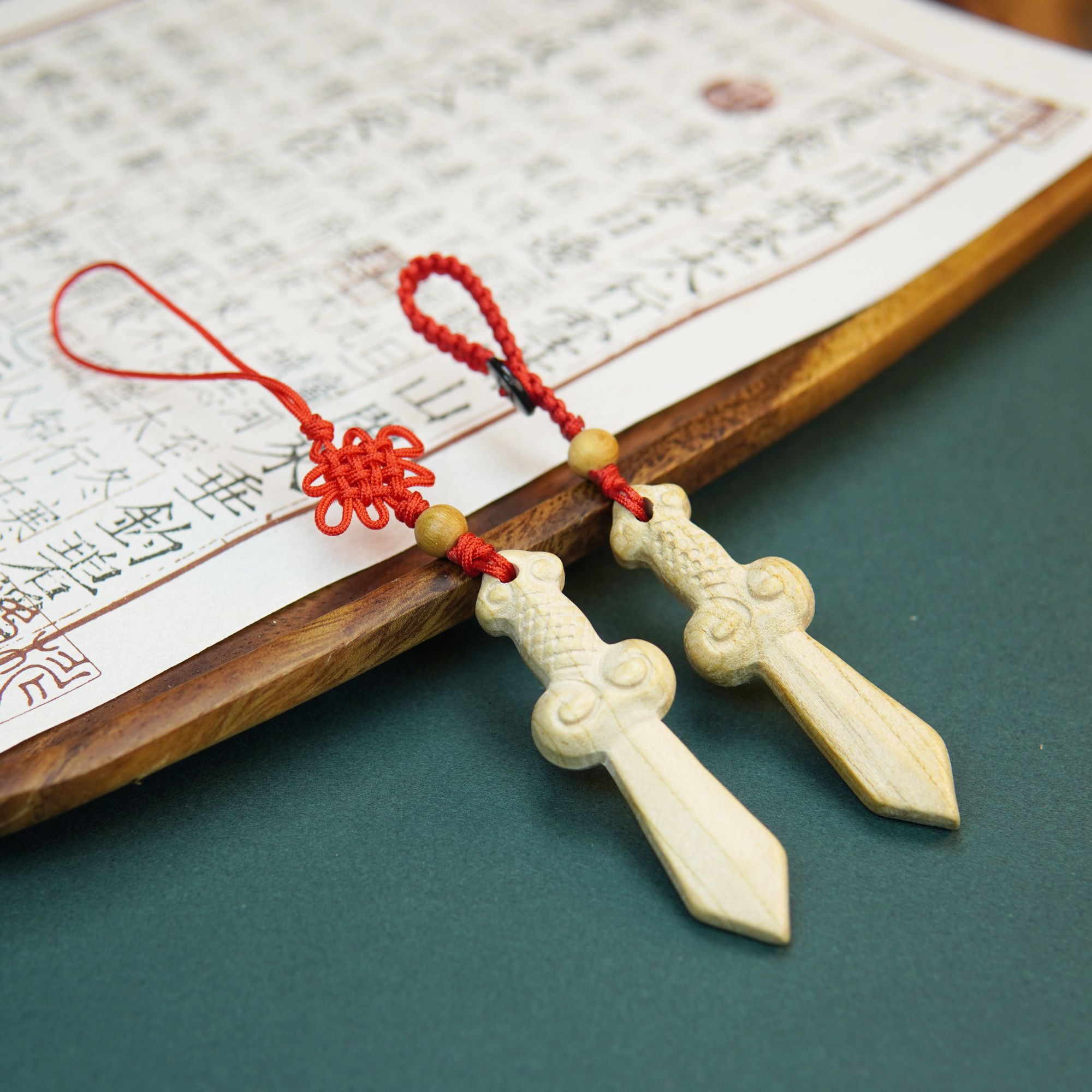 【桃木剑】保真老桃木 手机链 钥匙扣挂 桃木挂件