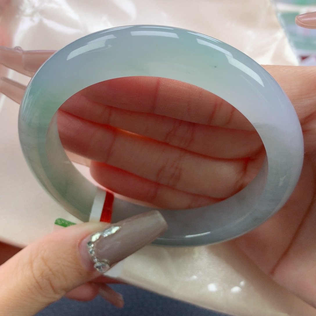 翡翠手镯未镶嵌59正圈