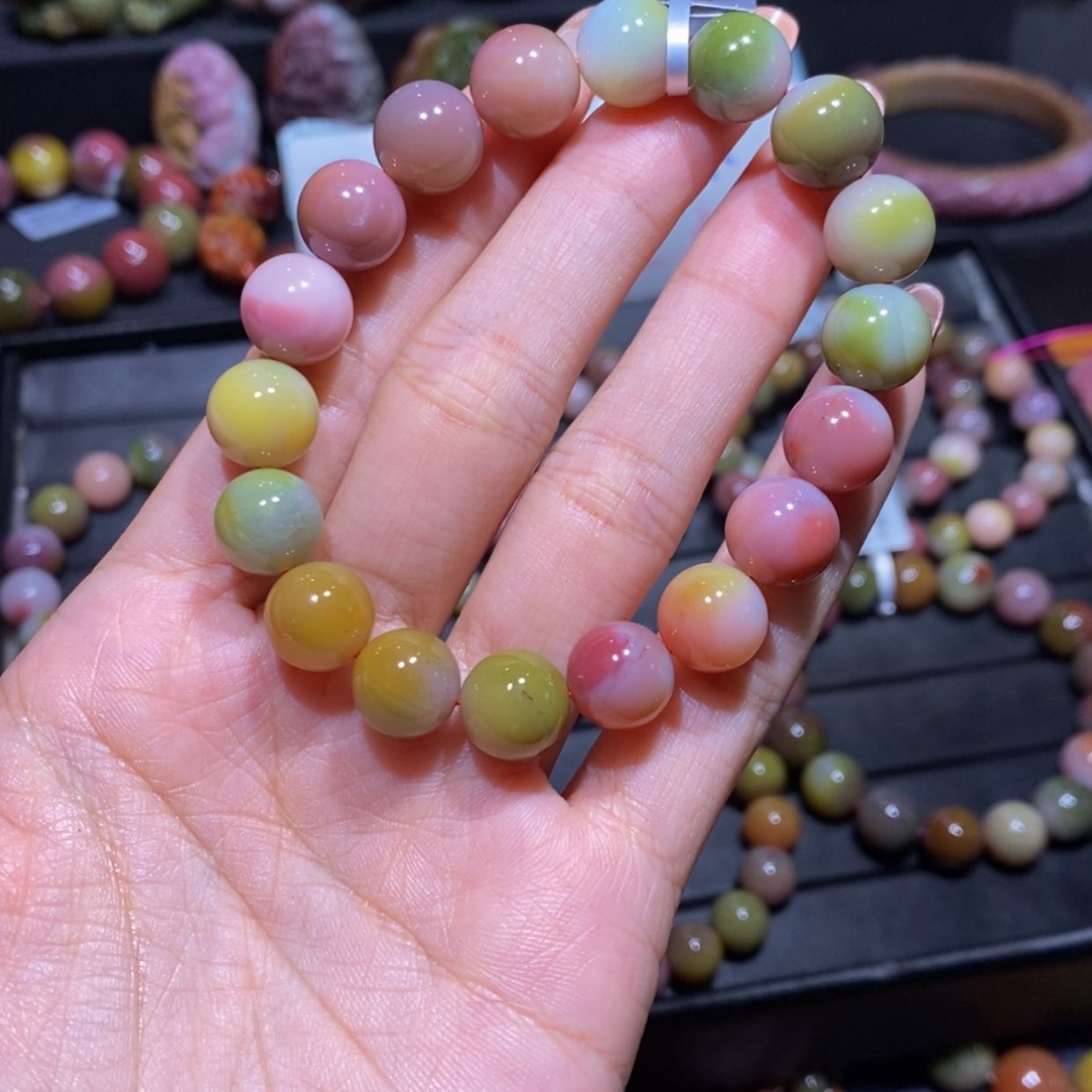 【闪购商品】玛瑙/玉髓手串未镶嵌盐源玛瑙