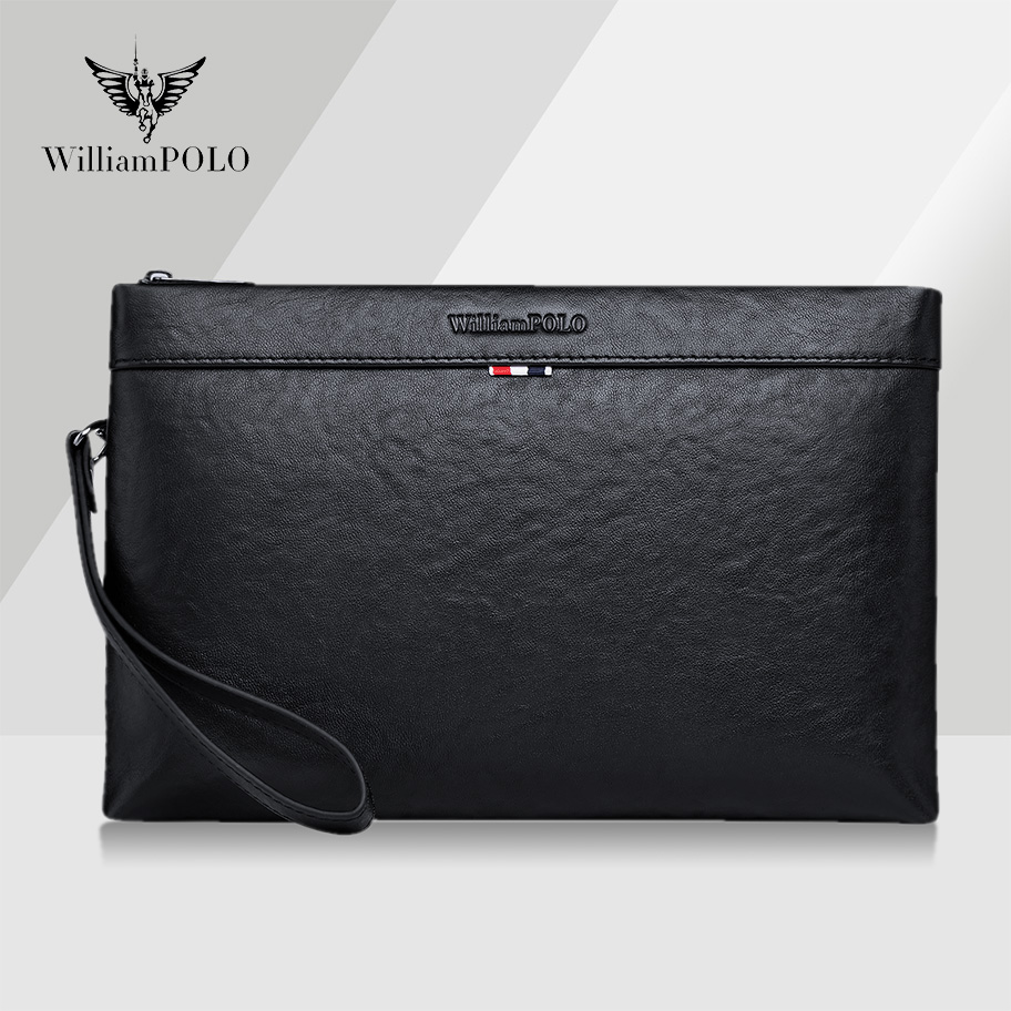 高档纯牛皮男包男士手包新款2025爆款大容量男士手拿包真皮钱包奢
