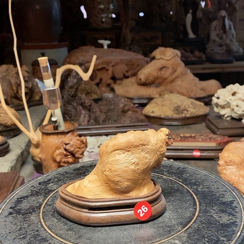 【闪购商品】26号荔枝木香炉工艺