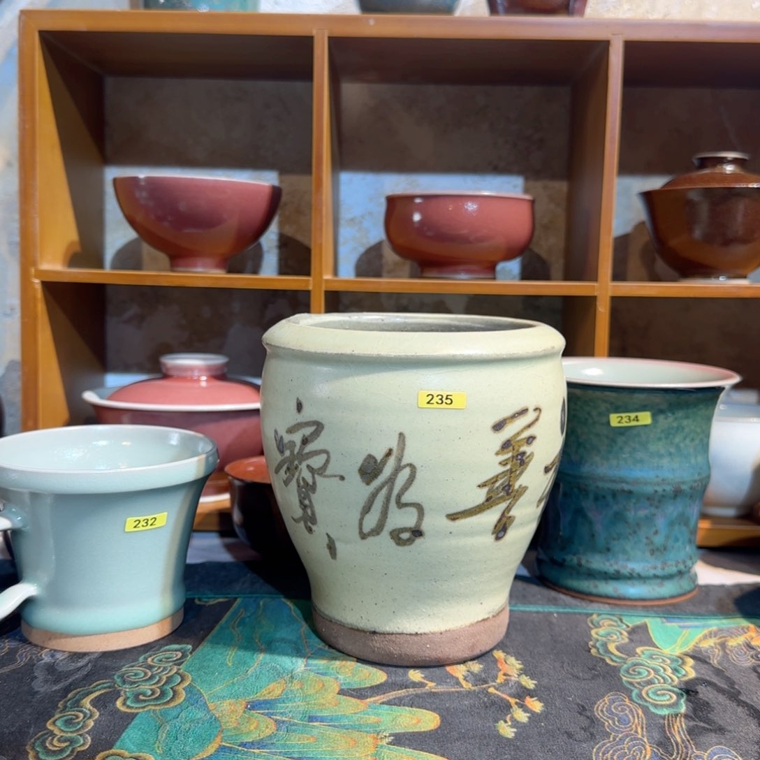 杯子蘭山窑手作器物235正品