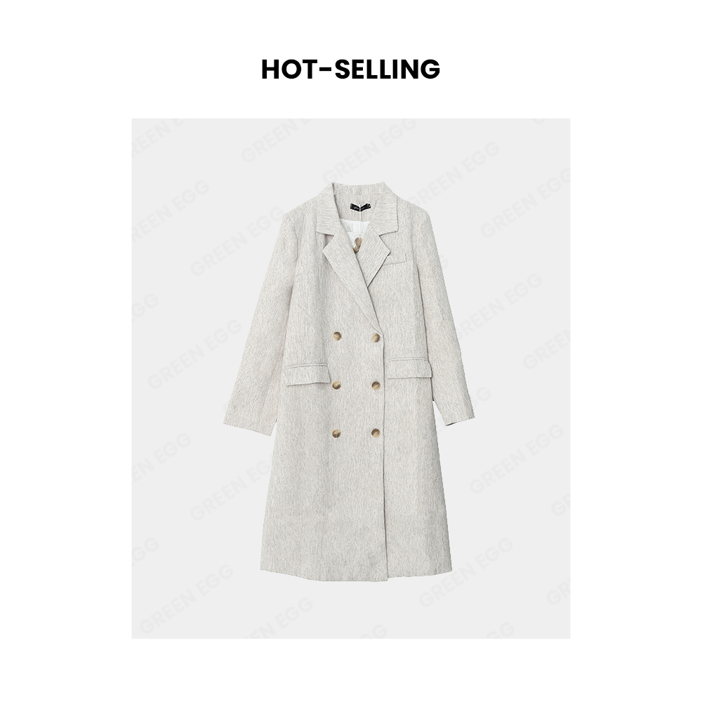 【年末大清清】A501大码女装新款胖MM正肩气质长款西服休闲长袖外套