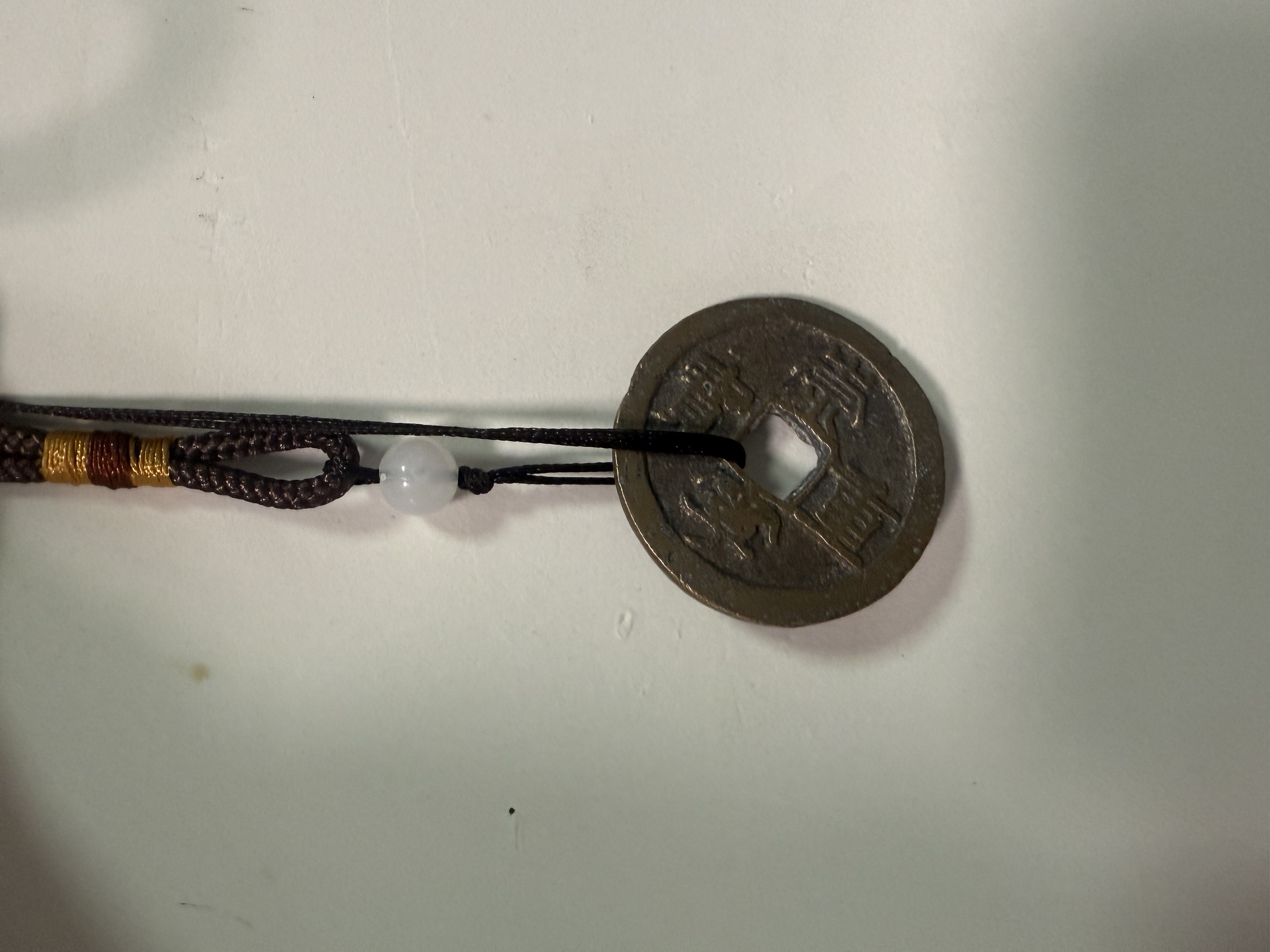 直播间选购专用 桌面铜钱摆件五帝汽车挂件复古送祝福