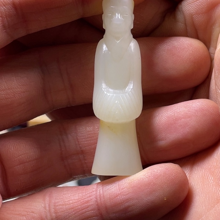 ****江和田玉未镶嵌颈饰