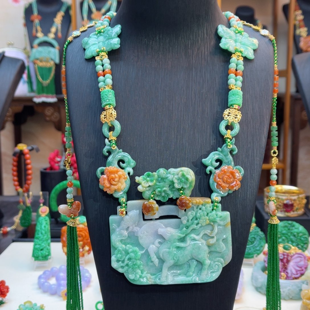 翡翠颈饰合金48小时鉴赏期