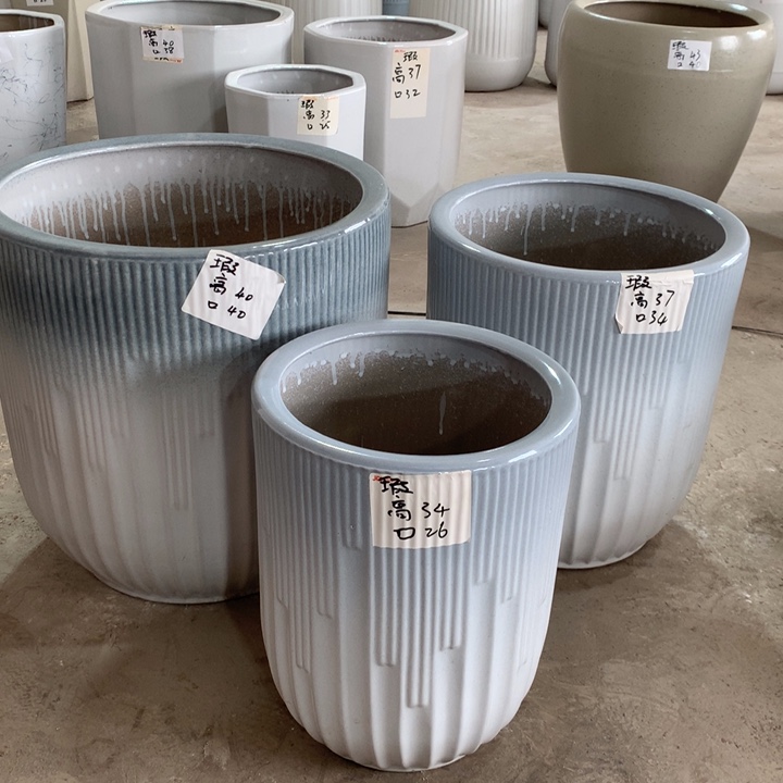 【闪购商品】红陶高温陶瓷花盆默认瑕疵