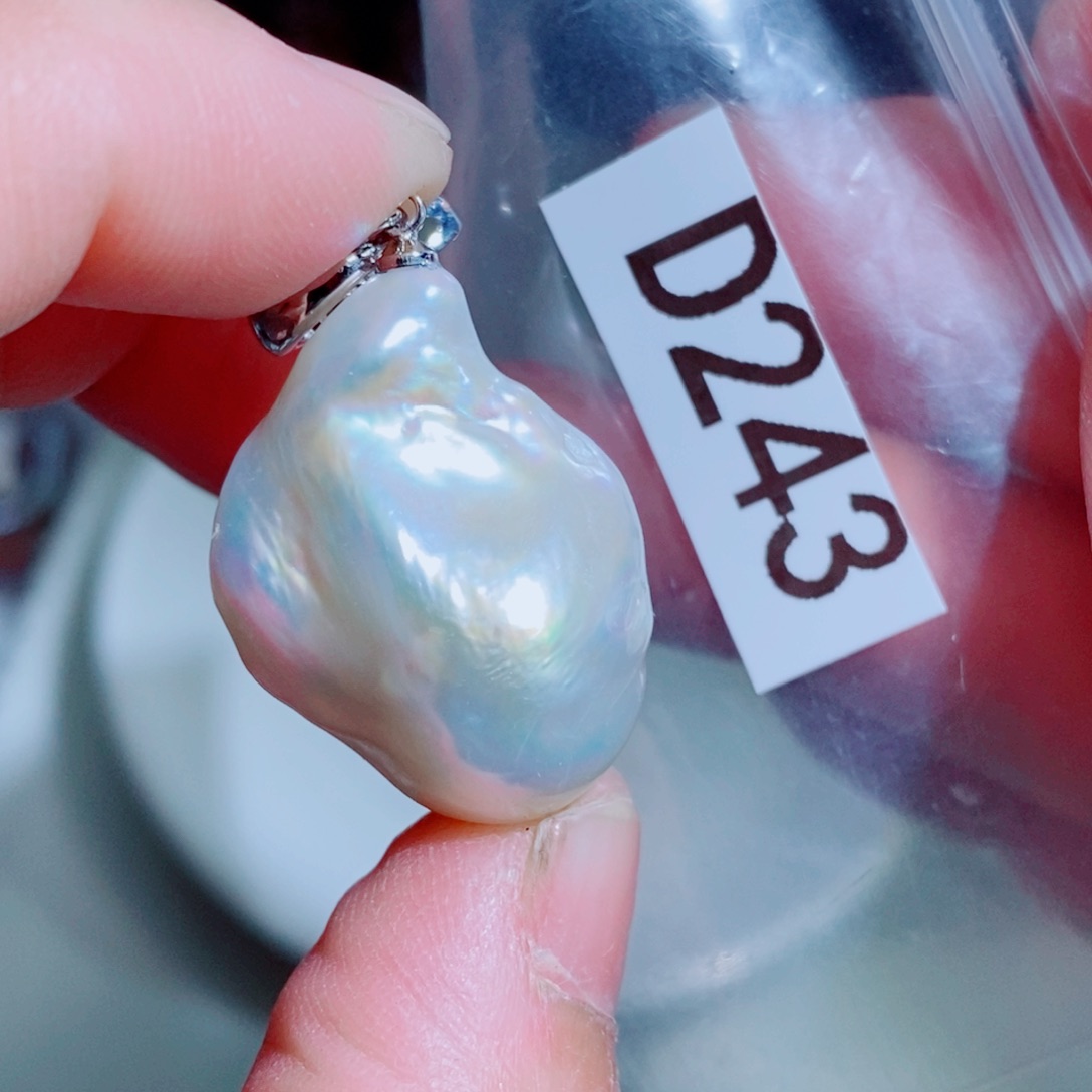 其他银S925镶嵌淡水珍珠