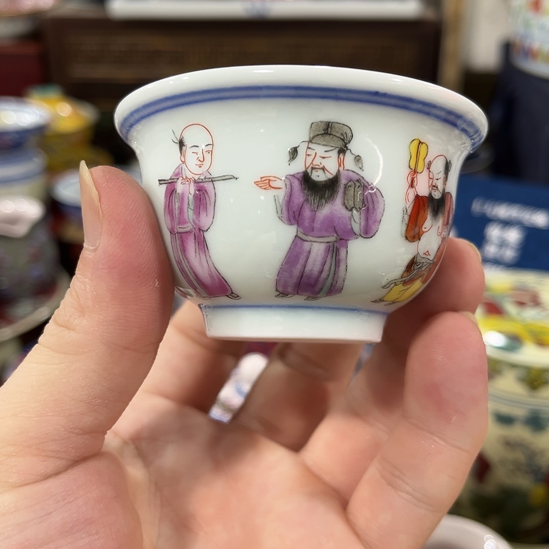 摆件///////景德镇陶瓷杯子。