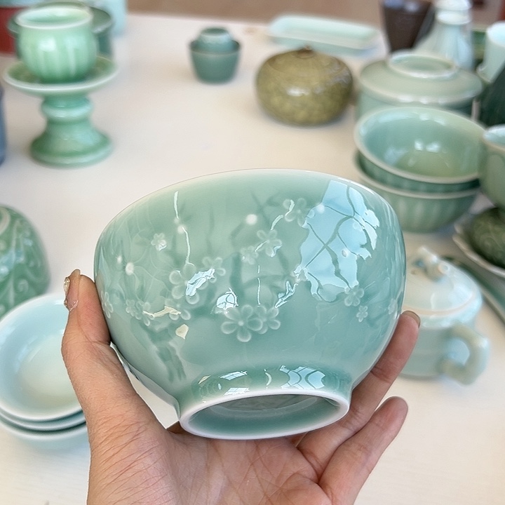 小米茶器龙泉青瓷