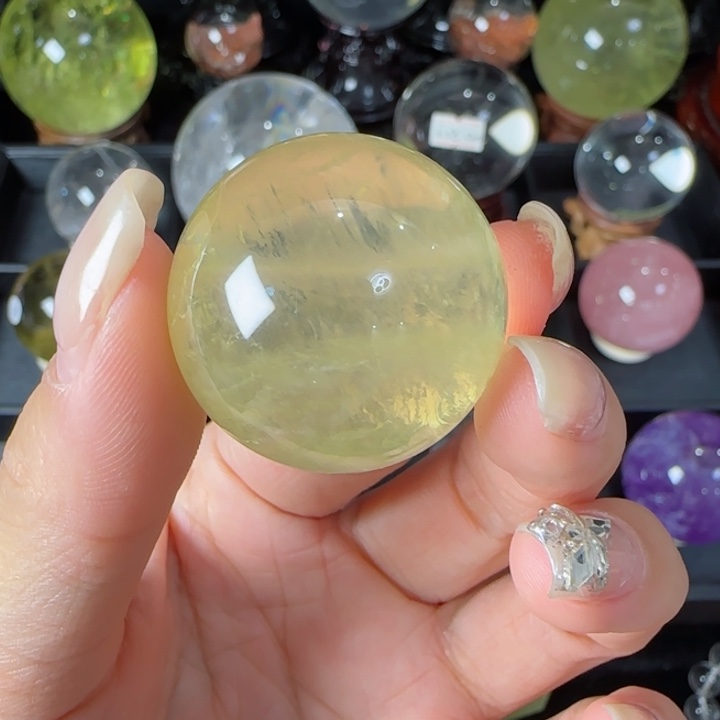 水晶天然水晶球M36未镶嵌天然