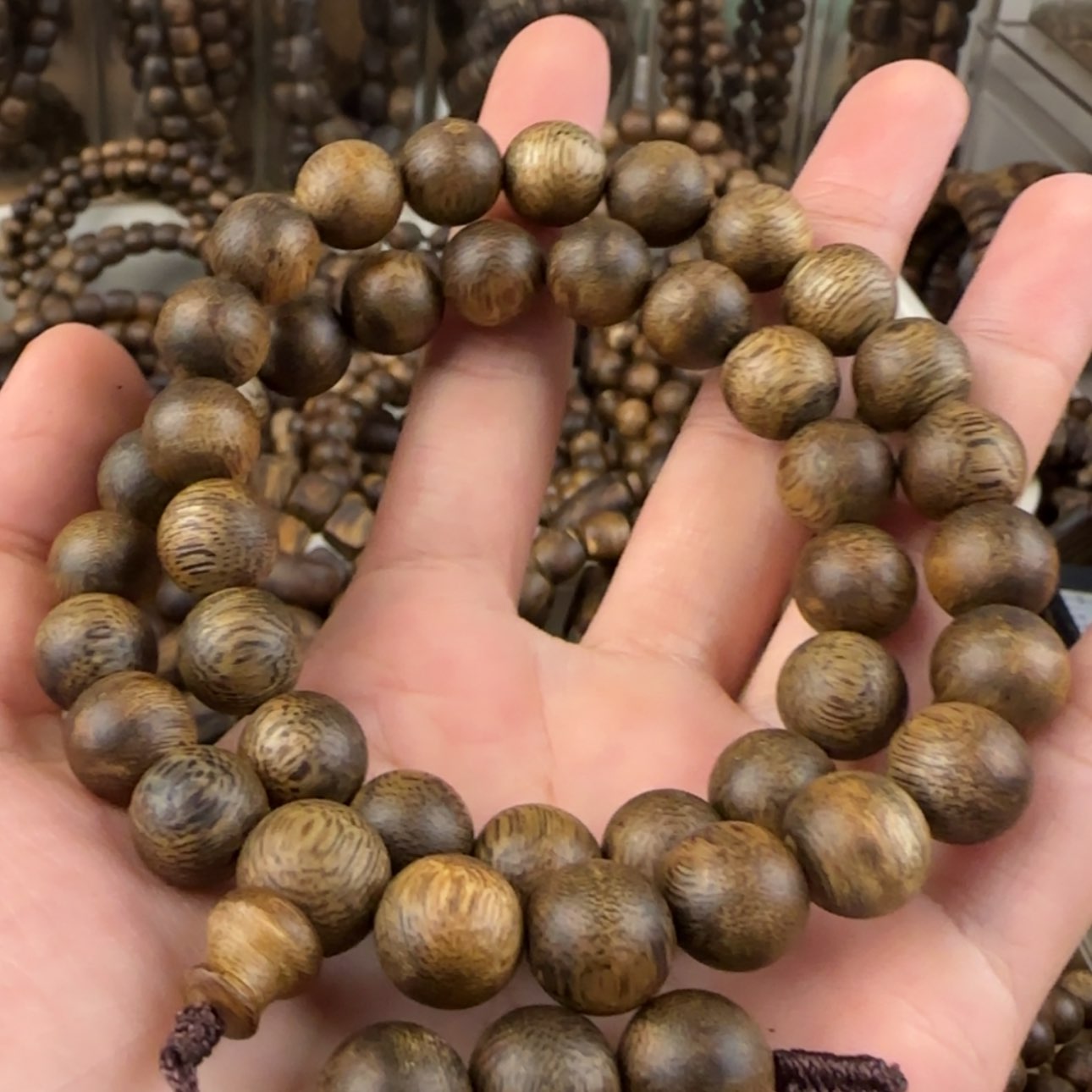 【闪购商品】手串沉香奇楠手串19.5克卡1.0